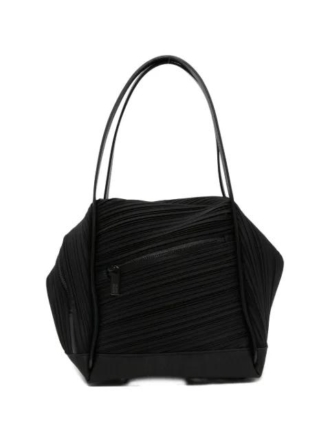 pleated tote bag by ISSEY MIYAKE