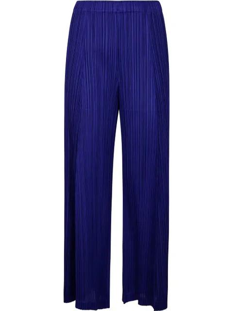 pleated trousers by ISSEY MIYAKE