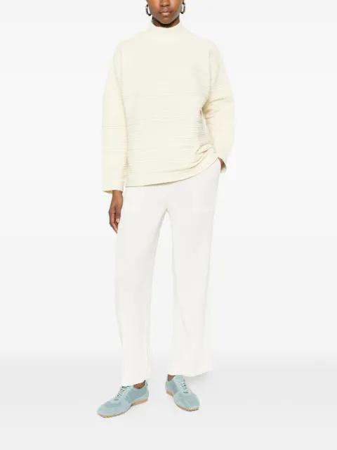 pleated trousers by ISSEY MIYAKE