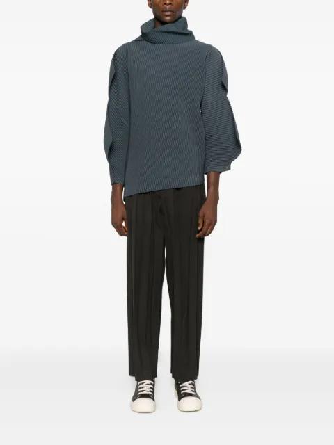 pleated trousers by ISSEY MIYAKE