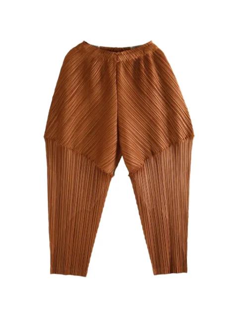 pleated trousers by ISSEY MIYAKE