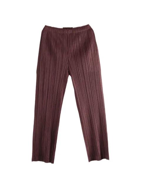 pleated trousers by ISSEY MIYAKE
