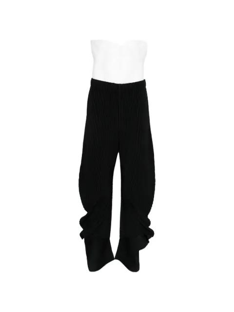 pleated trousers by ISSEY MIYAKE