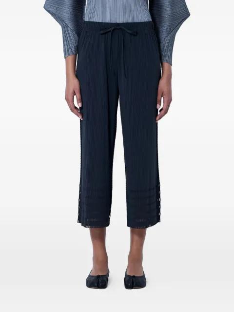 pleated wide-leg trousers by ISSEY MIYAKE