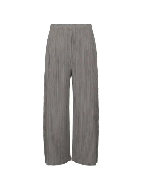 pleated wide-leg trousers by ISSEY MIYAKE