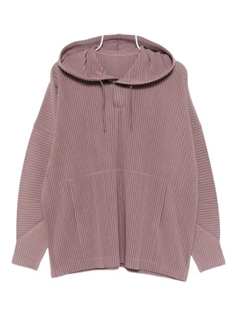 pleats hoodie by ISSEY MIYAKE
