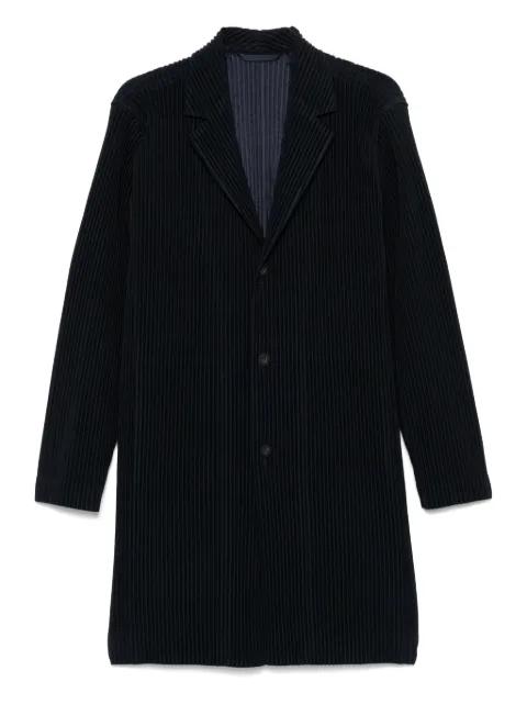 plissé coat by ISSEY MIYAKE