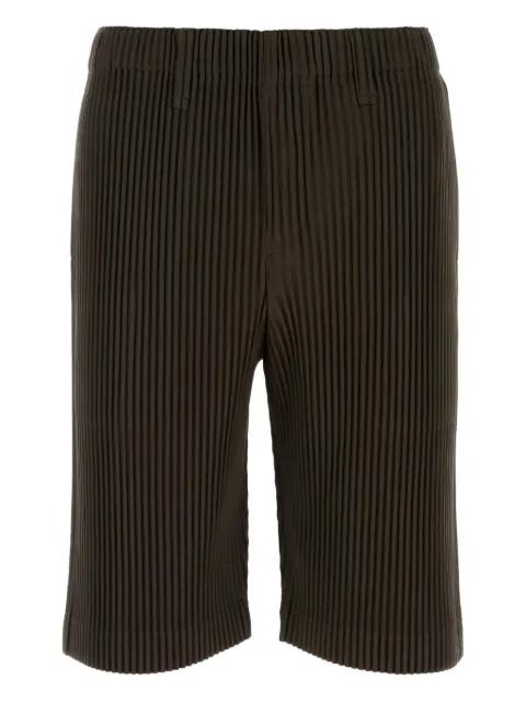 plissé-effect bermuda shorts by ISSEY MIYAKE