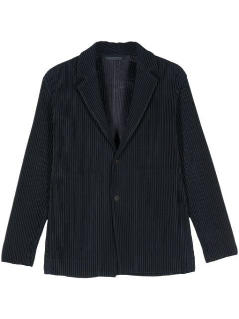 plissé-effect blazer by ISSEY MIYAKE