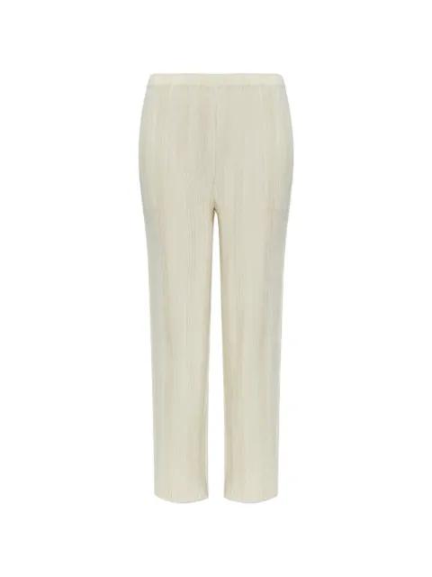 plissé-effect trousers by ISSEY MIYAKE