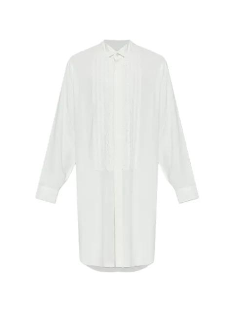 plissé ruffled shirt by ISSEY MIYAKE