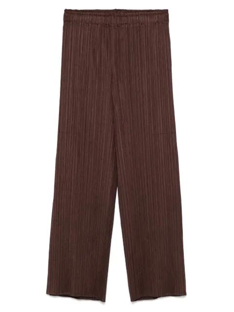 plissé trousers by ISSEY MIYAKE