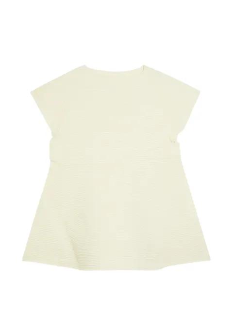 ribbed dress by ISSEY MIYAKE