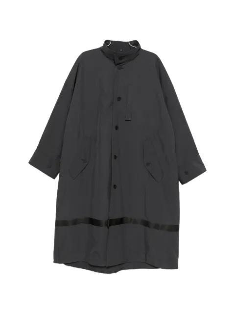 ribbon pocket coat by ISSEY MIYAKE
