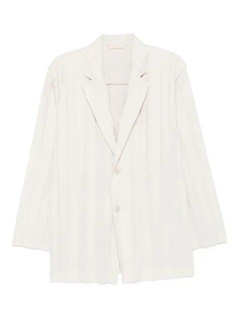striped blazer by ISSEY MIYAKE
