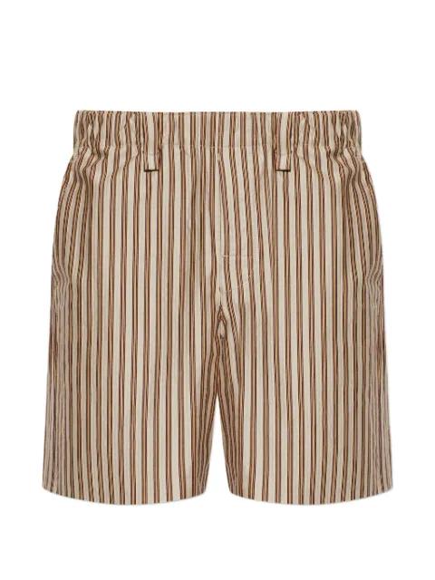 striped shorts by ISSEY MIYAKE