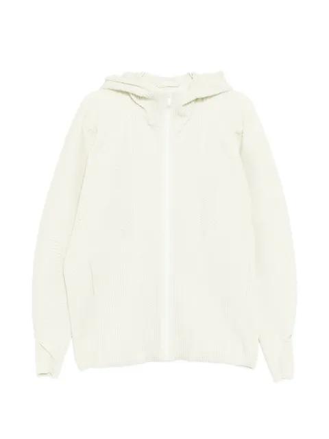 wickerwork pleated jacket by ISSEY MIYAKE