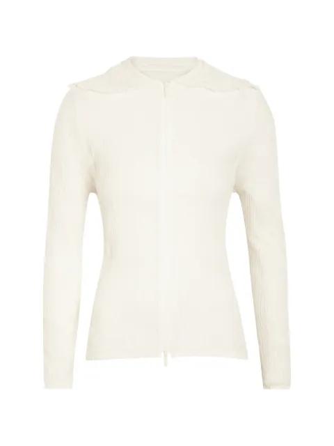 zip-up cardigan by ISSEY MIYAKE