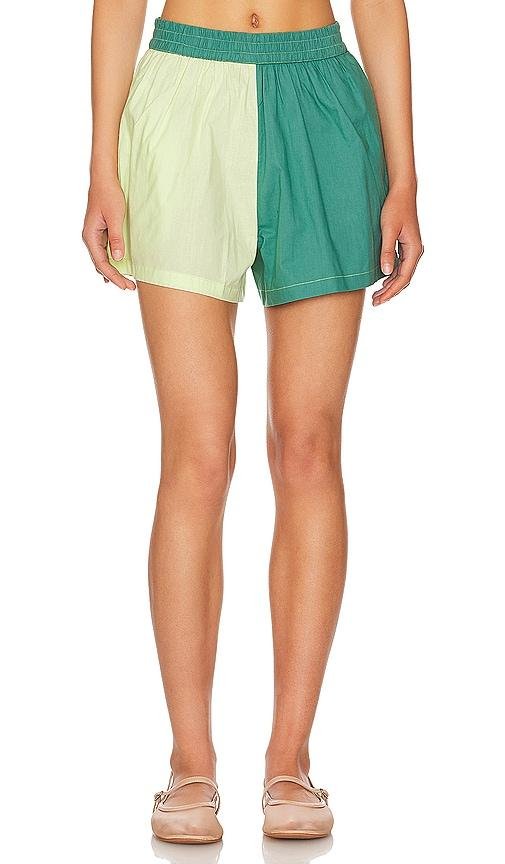 It's Now Cool The Vacay Short in Green by IT'S NOW COOL