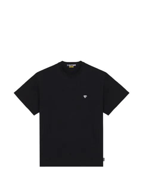 Heart Logo cotton T-shirt by IUTER