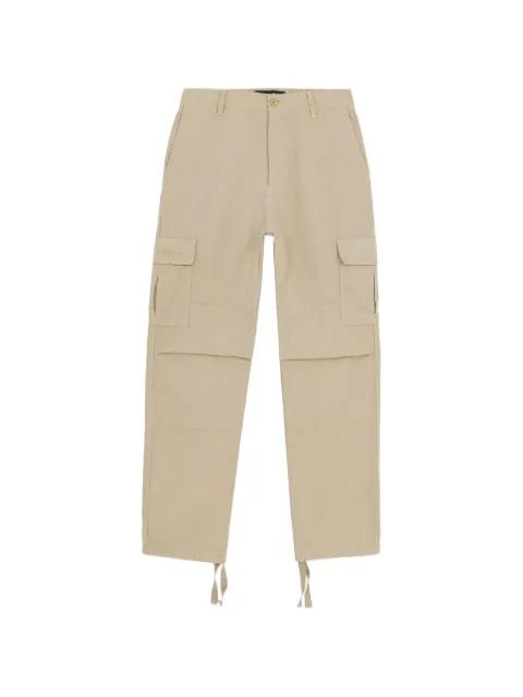 Ripstop cotton cargo trousers by IUTER