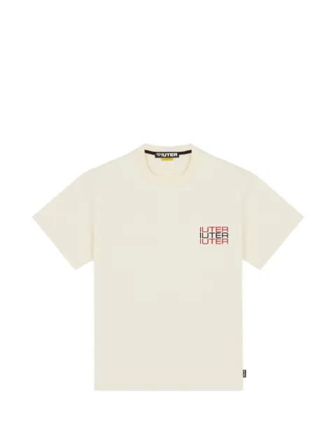 Spine Skulls cotton T-shirt by IUTER