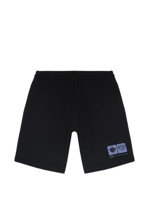 Tab graphic-print sweatshorts by IUTER