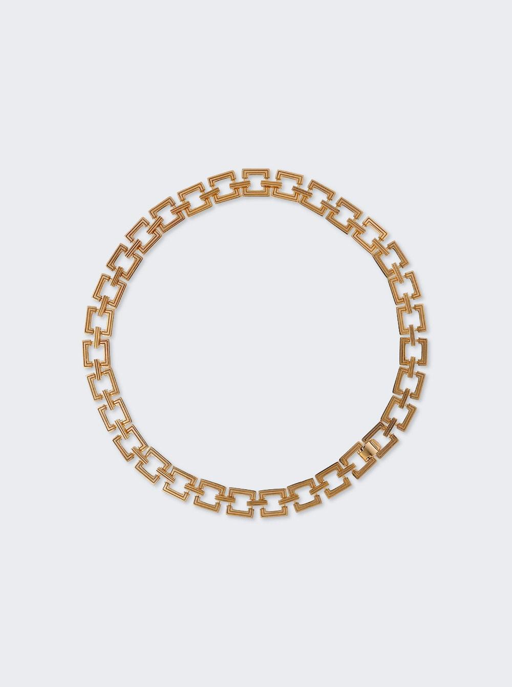 Aurelia Chain Choker Necklace Gold by IVI