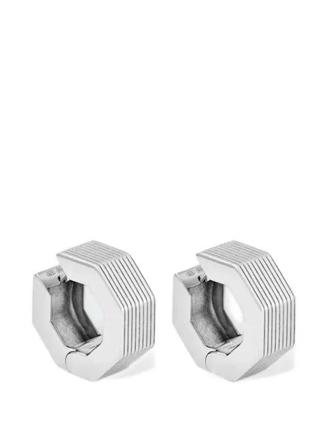 Aurelia octagon hoop earrings by IVI