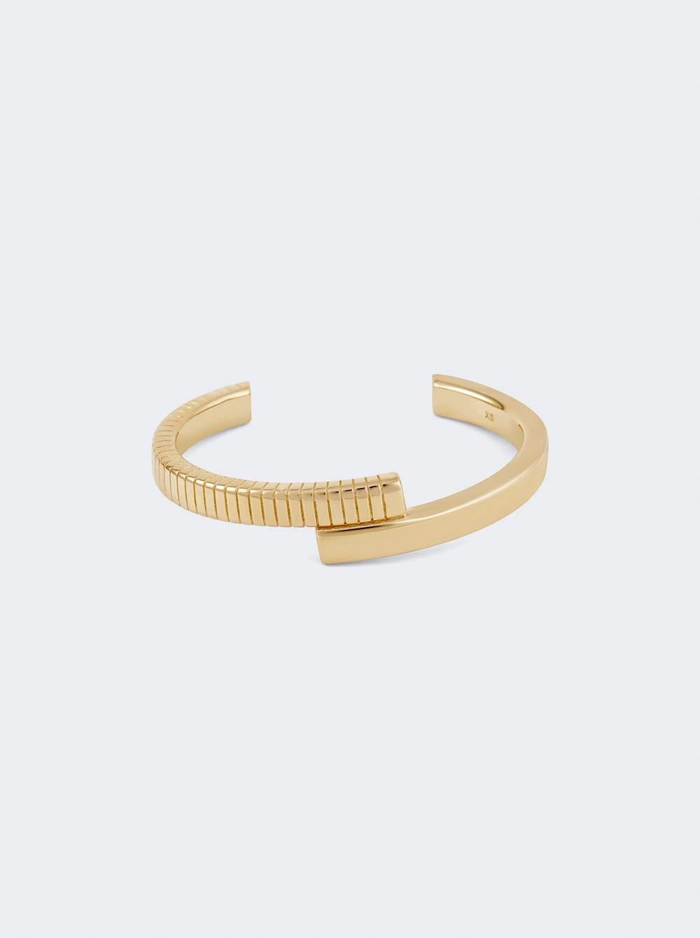 Joia Twist Cuff Bracelet Yellow Gold  | The Webster by IVI