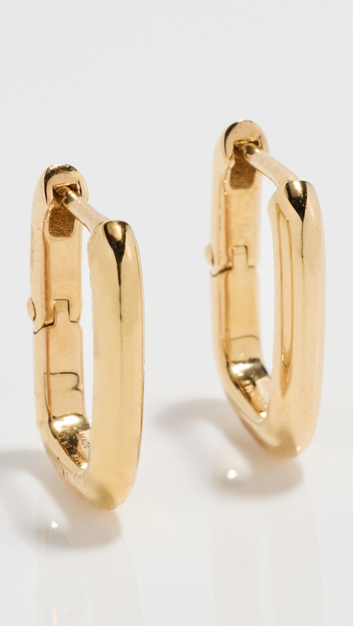 Small Toy Link Hoops by IVI LOS ANGELES