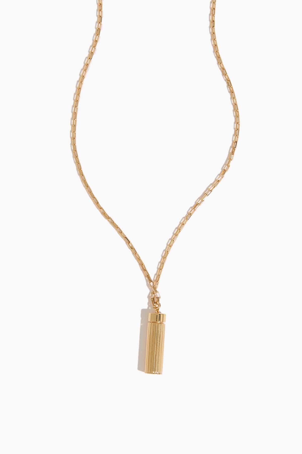 Memento Necklace in Yellow Gold by IVI