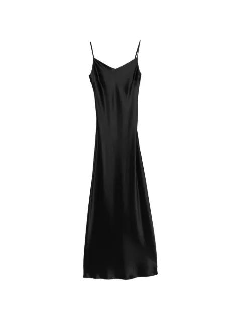 V-neck slip midi dress by IVORY PARIS