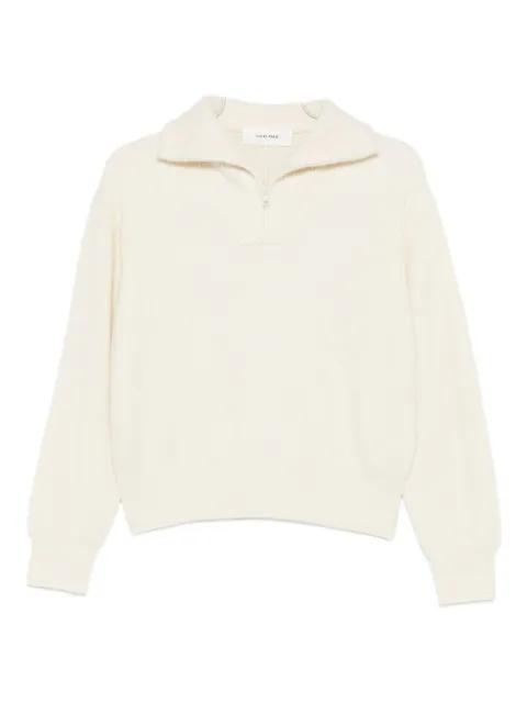 zip-collar sweater by IVORY PARIS