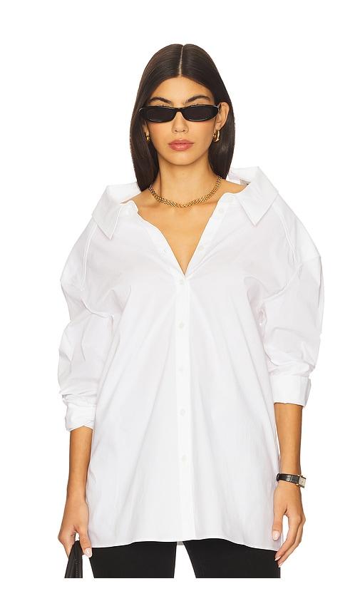 Ivy Oak Emory Top in White by IVY OAK