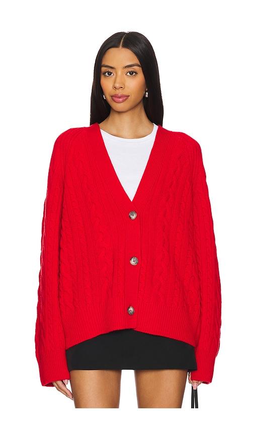 Ivy Oak Kymberly Cardigan in Red by IVY OAK