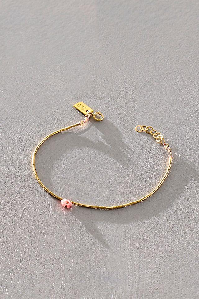 Iwona Ludyga Design Tiny Garden Flower Bracelet by IWONA LUDYGA DESIGN | FREE PEOPLE