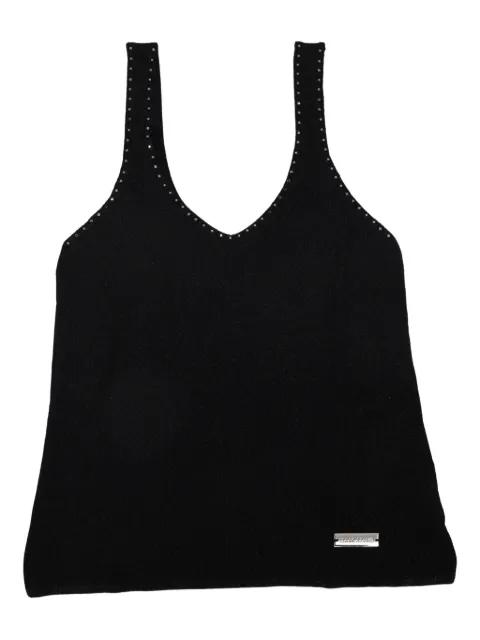 V-neck top by IZAAK AZANEI