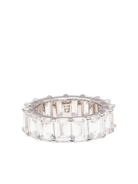 emerald-cut zirconia ring by IZABEL DISPLAY