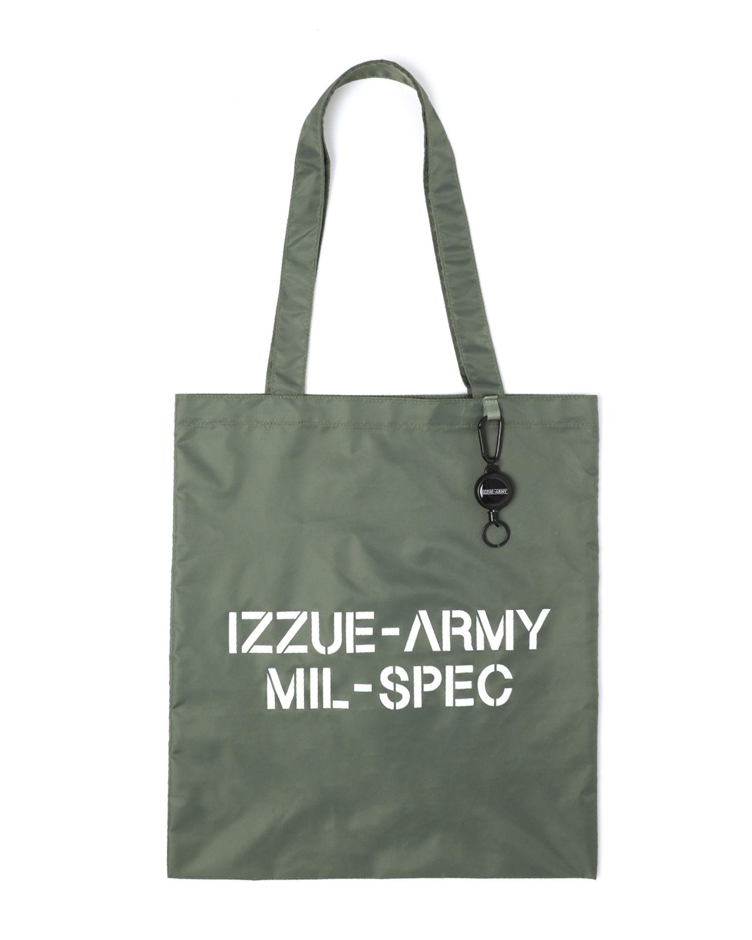 Logo print tote bag by IZZUE | jellibeans