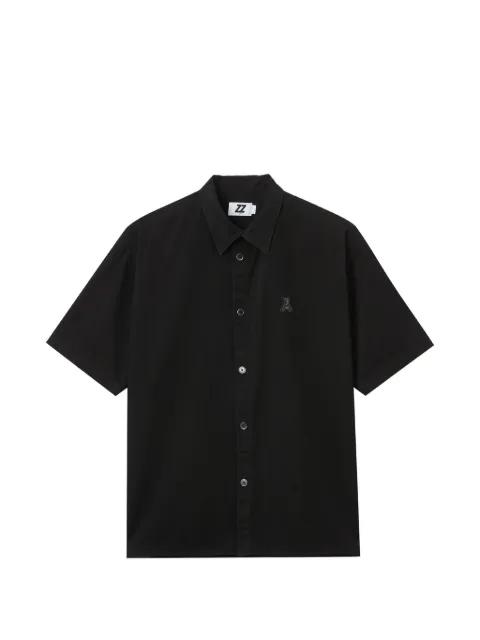 Teddy-embroidered shirt by IZZUE