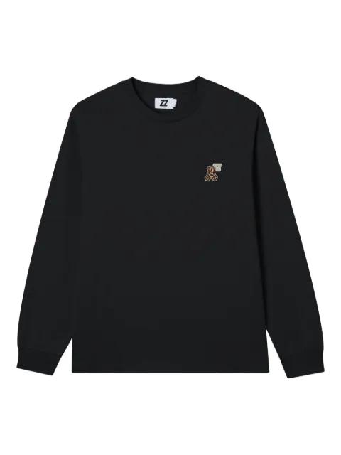 bear-logo long-sleeve T-shirt by IZZUE