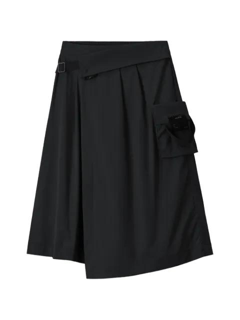 buckle-detail skirt by IZZUE