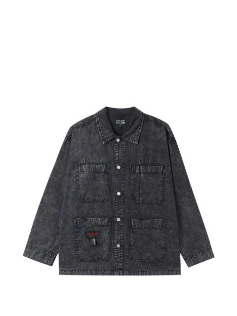 buttoned pocket cotton jacket by IZZUE
