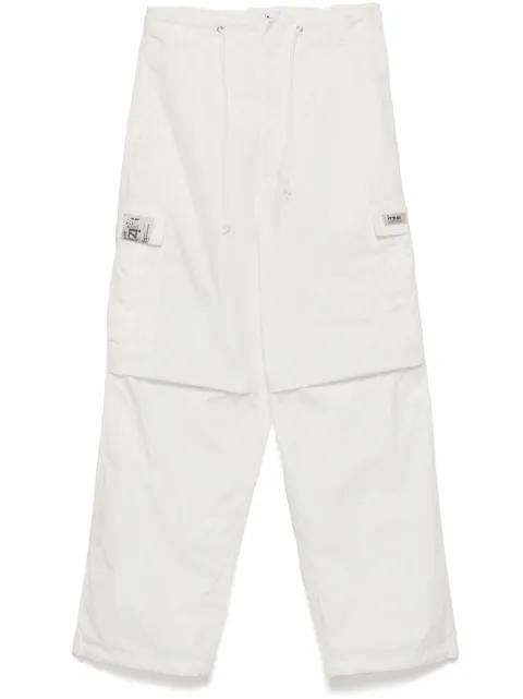 cotton cargo trousers by IZZUE