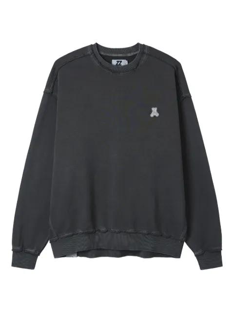 crew-neck sweatshirt by IZZUE