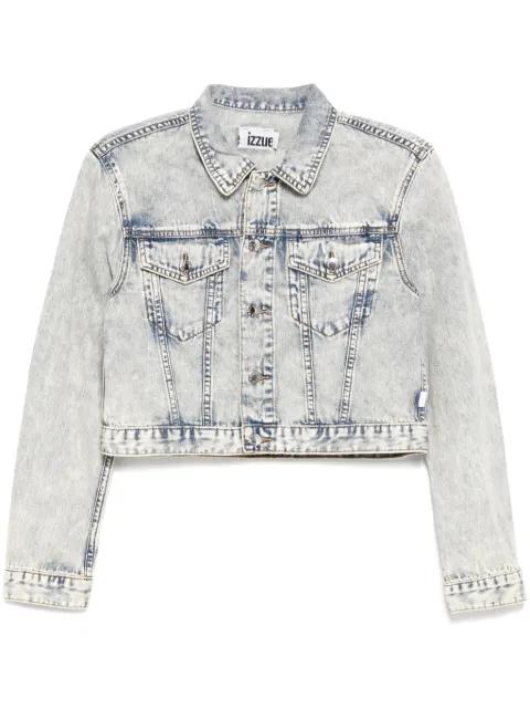 cropped denim jacket by IZZUE