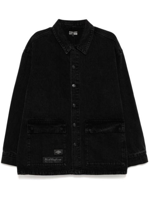 denim shirt jacket by IZZUE