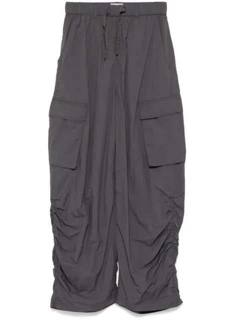 drawstring cargo trousers by IZZUE