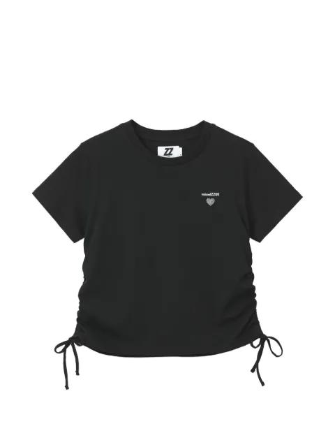 drawstring-detail T-shirt by IZZUE